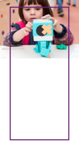 niña con robot Zowi